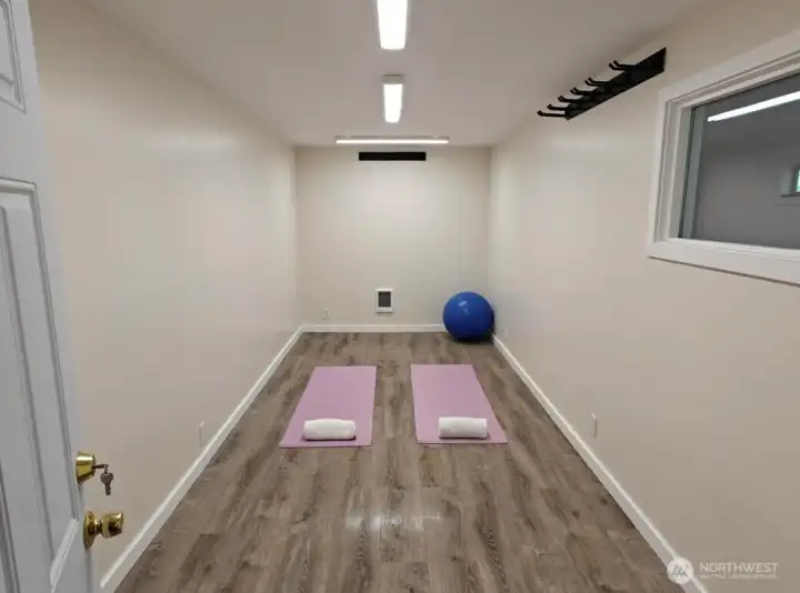 8'X19' Yoga room.-