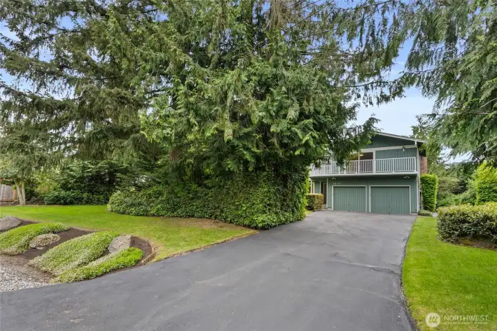 Great curb appeal says "come home". Leaf Guard gutters makes life easier.