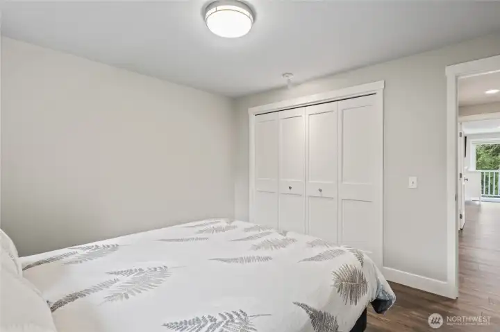 All bedrooms have spacious closets and updated doors, hardware, trim and lighting.