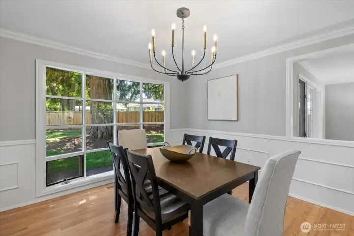 Formal dining.