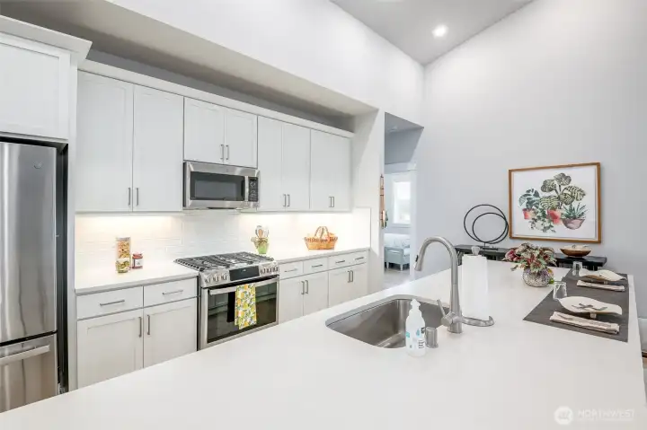 Enjoy this expansive island for cooking, baking, gatherings and more!