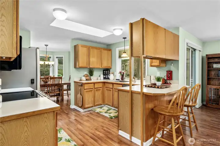 Kitchen designed for functionality and flow