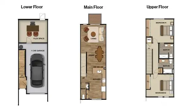 Bennett Plan w/ Tandem Parking
