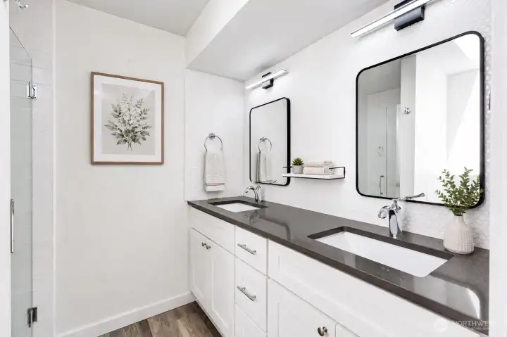 virtually staged- primary bathroom virtually staged- primary bathroom