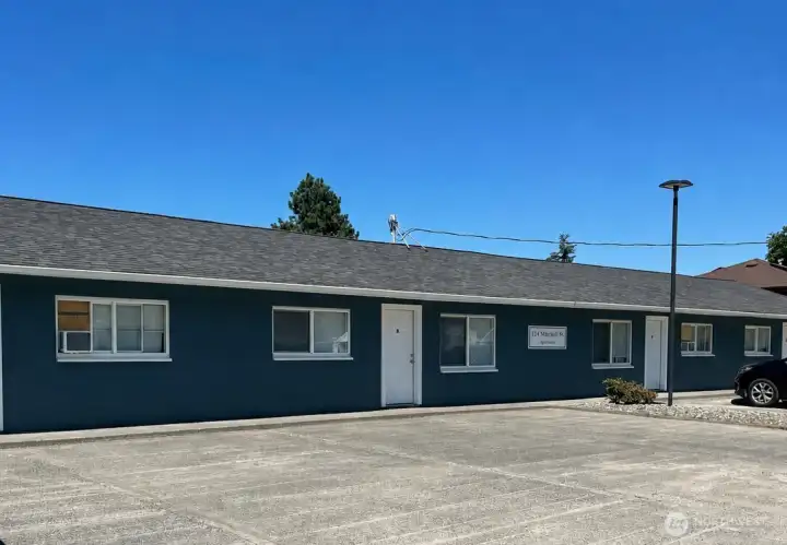 Welcome to 124 Mitchell St.  Income producing 4-plex each with 2 bedrooms and 1 bath.