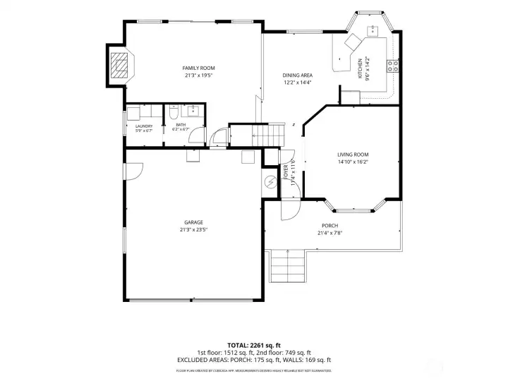 Main Level floor plan Main Level floor plan