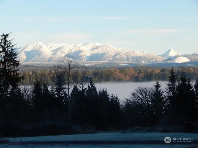 Winter view of Mt. Pilchuck.