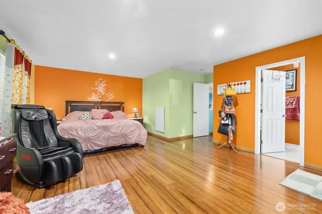 Primary bedroom upstairs