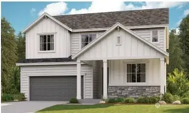 Photo is rendering of home exterior