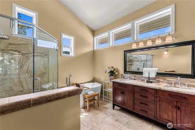 Primary Bath Dual Vanities