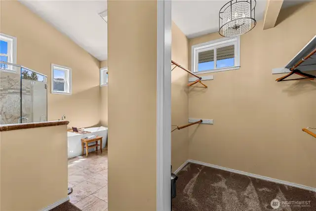Primary Walk-in Closet