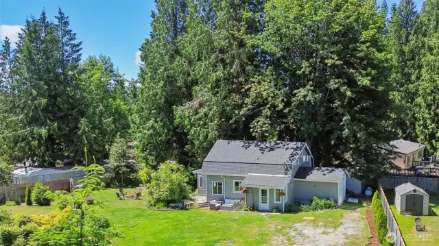This home is located in a beautiful setting.