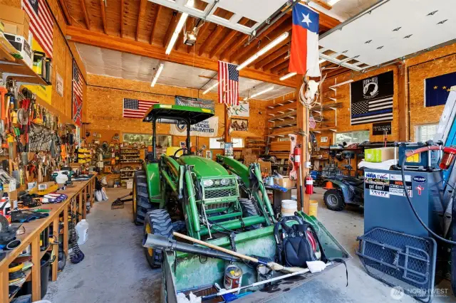 The interior of the shop is well organized and nicely finished.