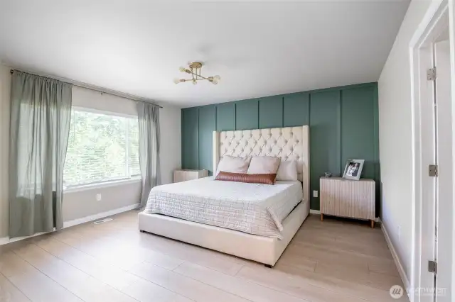 Incredibly large primary bedroom