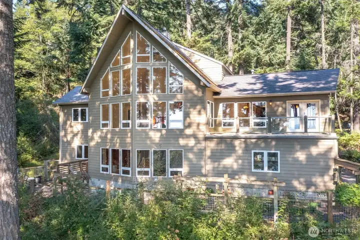 Aerial of home