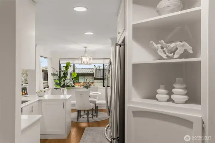 Partial view of Kitchen/Dining Area