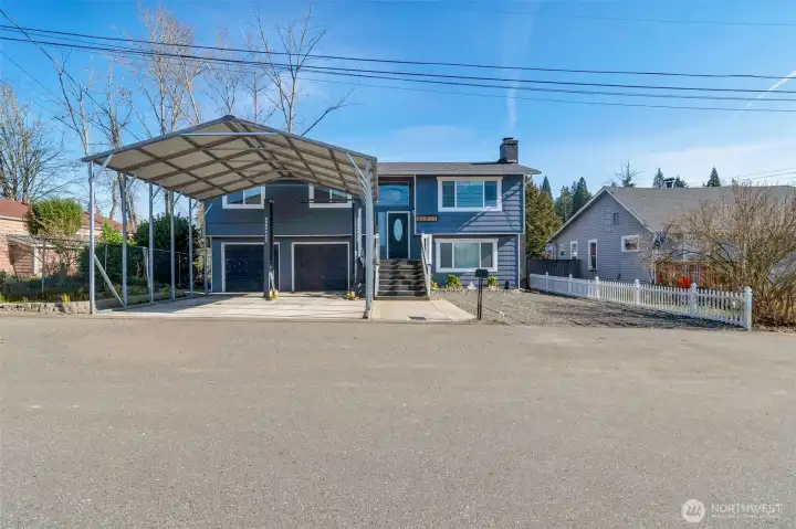 Carport and lift will be removed prior to sale