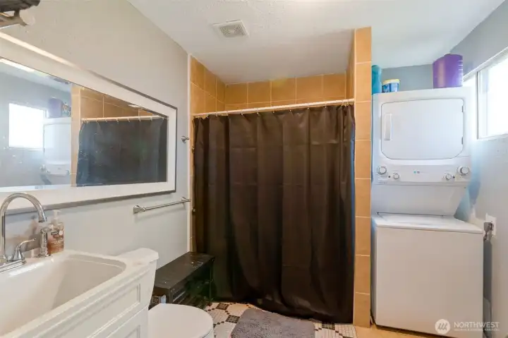 3/4 bath / Utility Room  Lower level
