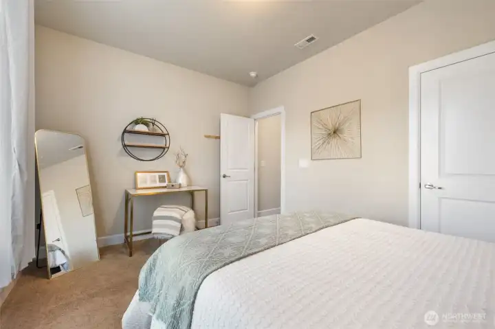 Main-level ADU bedroom