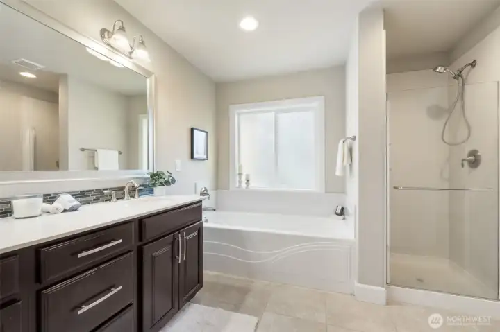 Upstairs Primary bathroom