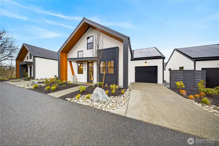 The Crossings ~ modern design meets warmth and function.