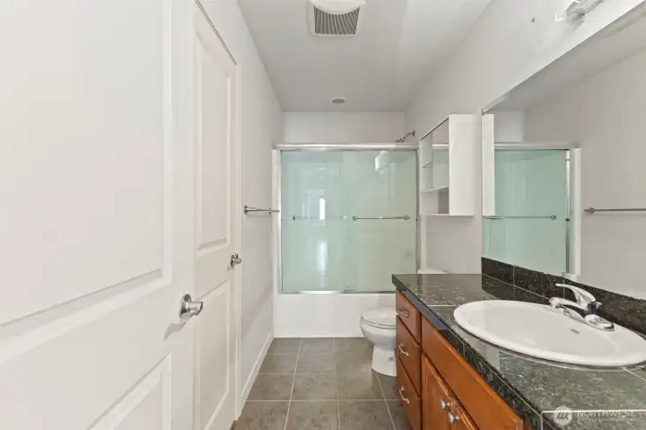 Hallway full bathroom