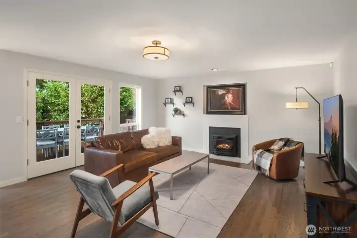 Family Room Toward Back Deck