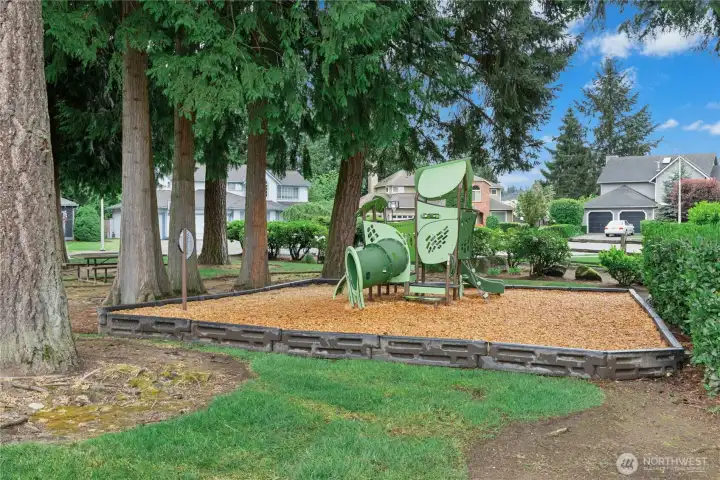 Community Playground & Park Area  Neighborhood playground and community park space provide convenient recreational amenities just moments from the home.
