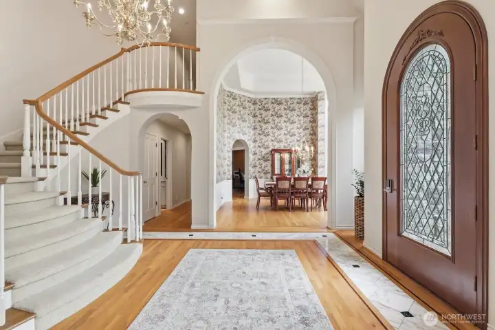 Elegant foyer