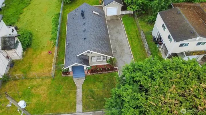 Drone shot