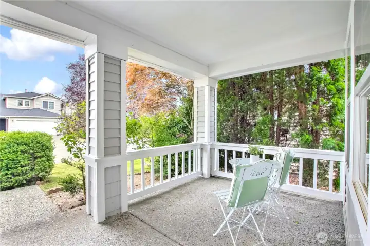 function covered front porch