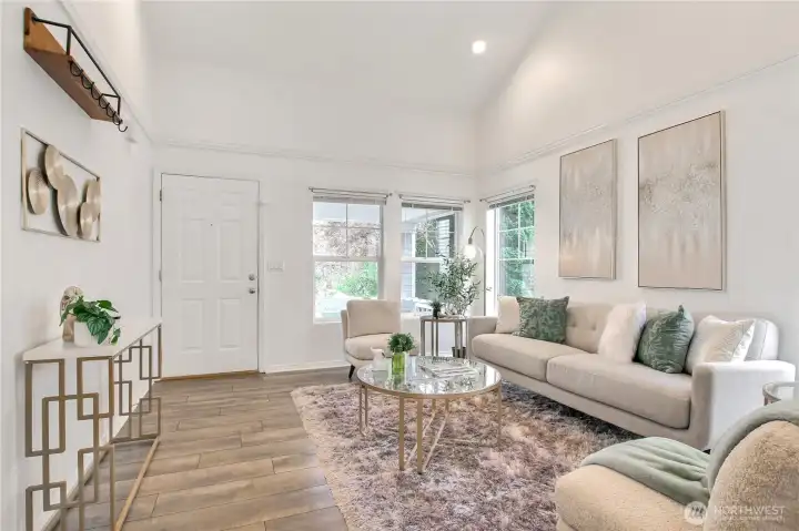Vaulted ceilings