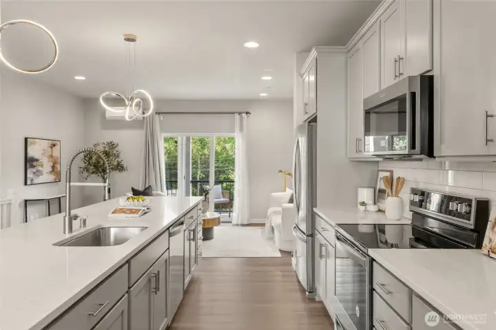 Luxury vinyl plank flooring is rich in tone with lasting durability and effortless upkeep. Luxury vinyl plank flooring is rich in tone with lasting durability and effortless upkeep.