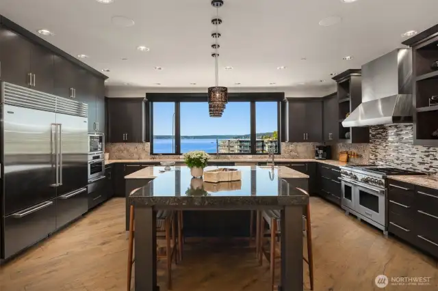 Savor the luxury of your gourmet kitchen, perfectly paired with a stunning view!