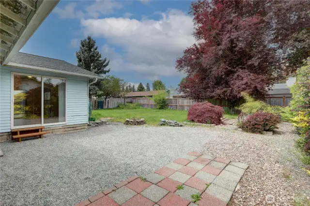 Back Yard Patio Area/View from Primary Bedrm