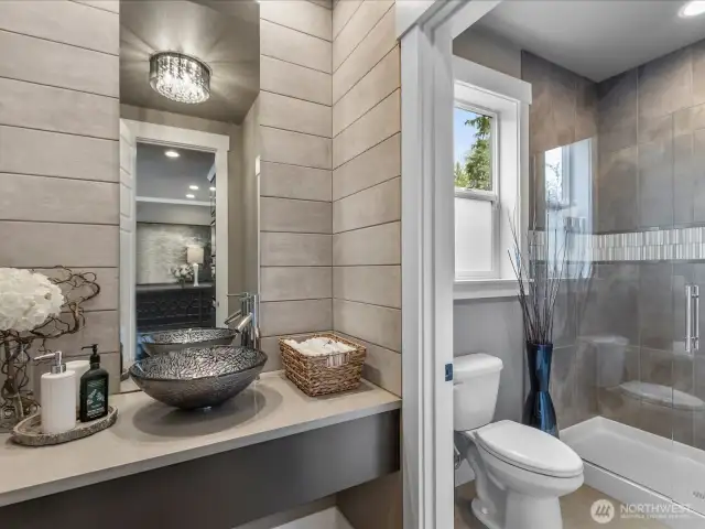 First floor guest bath