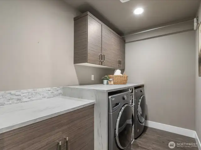 Custom built laundry with optional sink(to be installed)