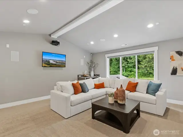 Large room for multiple uses