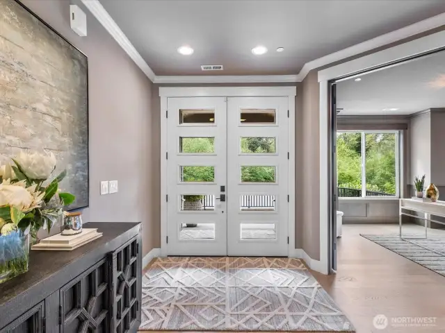 French Door Entry