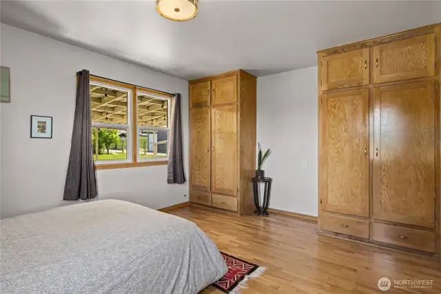 Bedroom 2 with great built in storage.