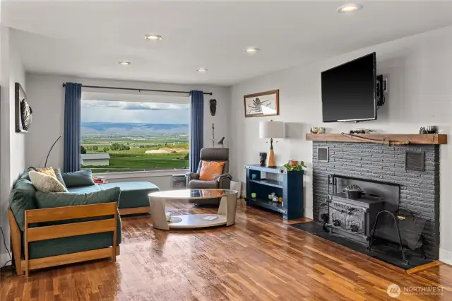 Stunning views from every window!