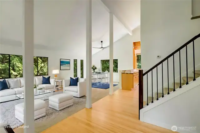 Living Room *Virtually Staged*