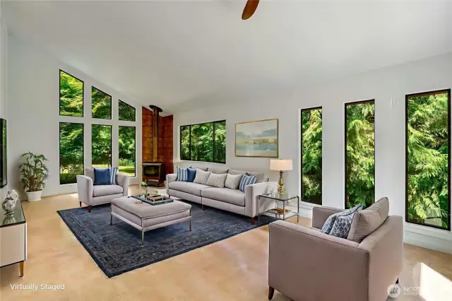 Living Room *Virtually Staged*