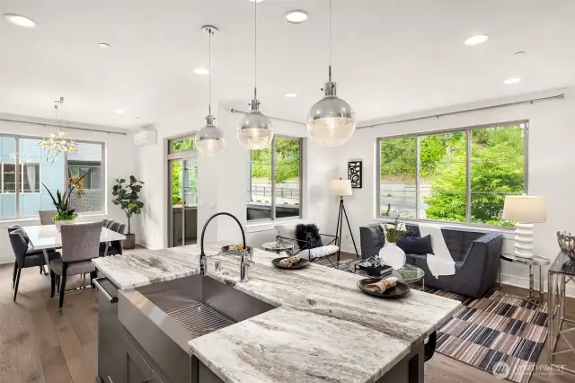 Private deck area of Great Room