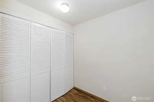 Utility room has plenty of space to also store extra stuff from Costco or whatever else you need.