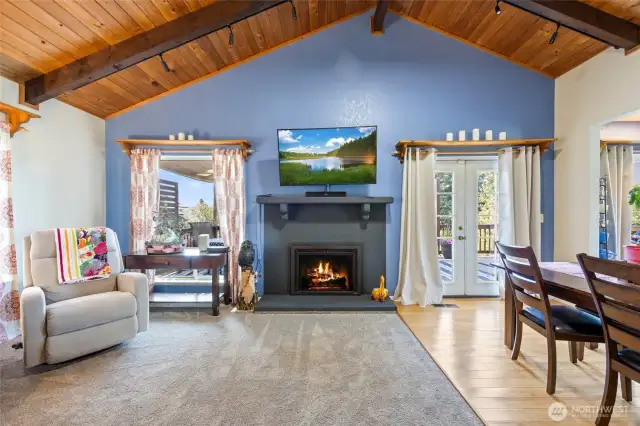 Vaulted ceilings