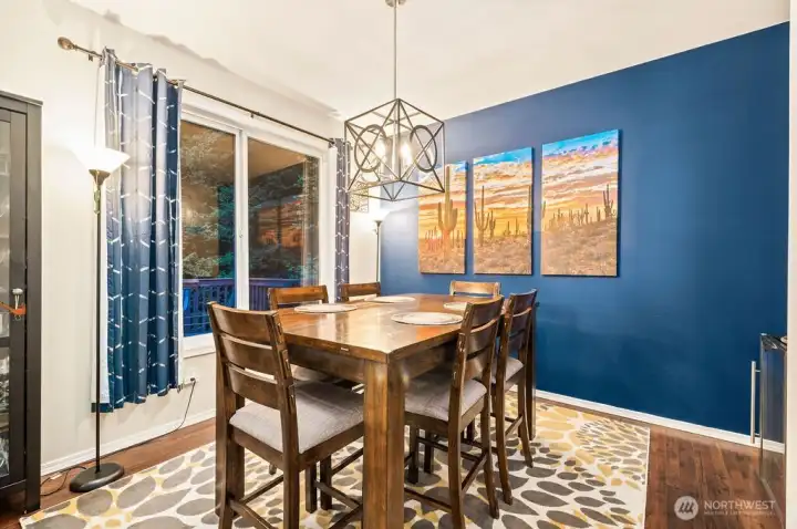 Formal dining space