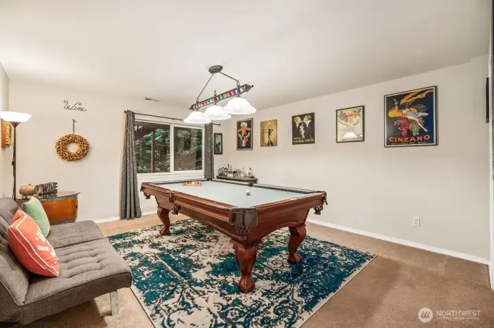 Over 14x16, this bedroom can also be a bonus room, play room, hobby room or man cave.