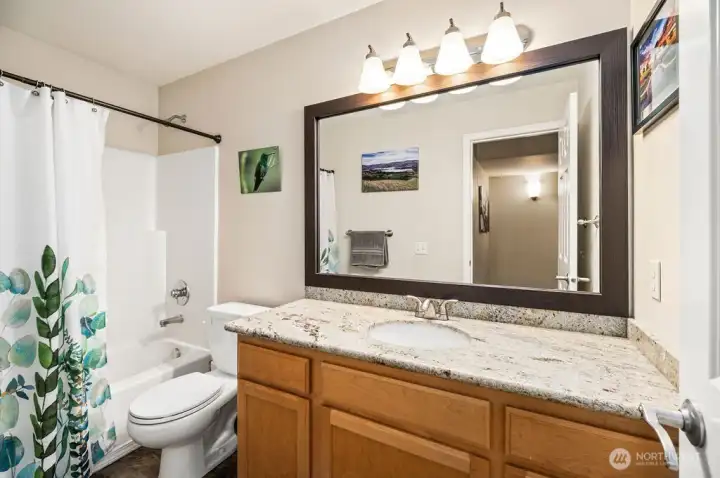 Lower level 3rd full bathroom in this home!
