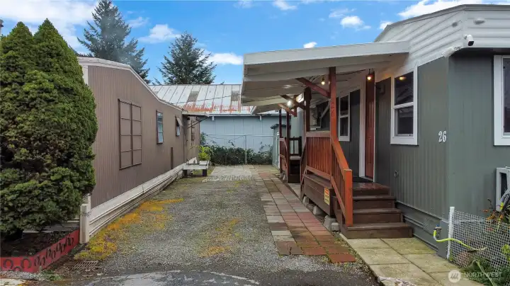Ample parking